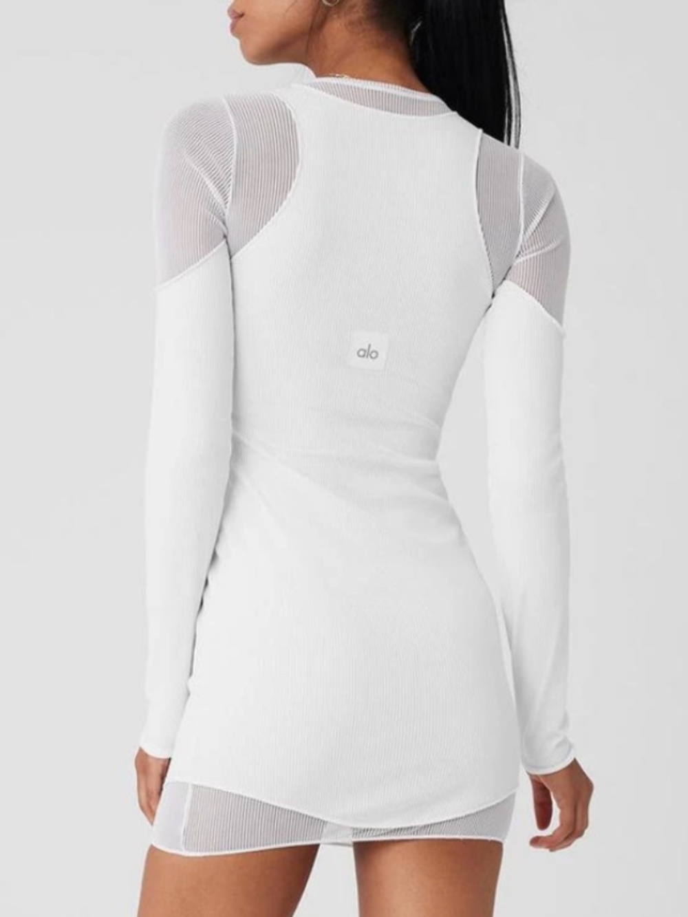 AlO YOGA Synergy Dress - Size XS- WHITE